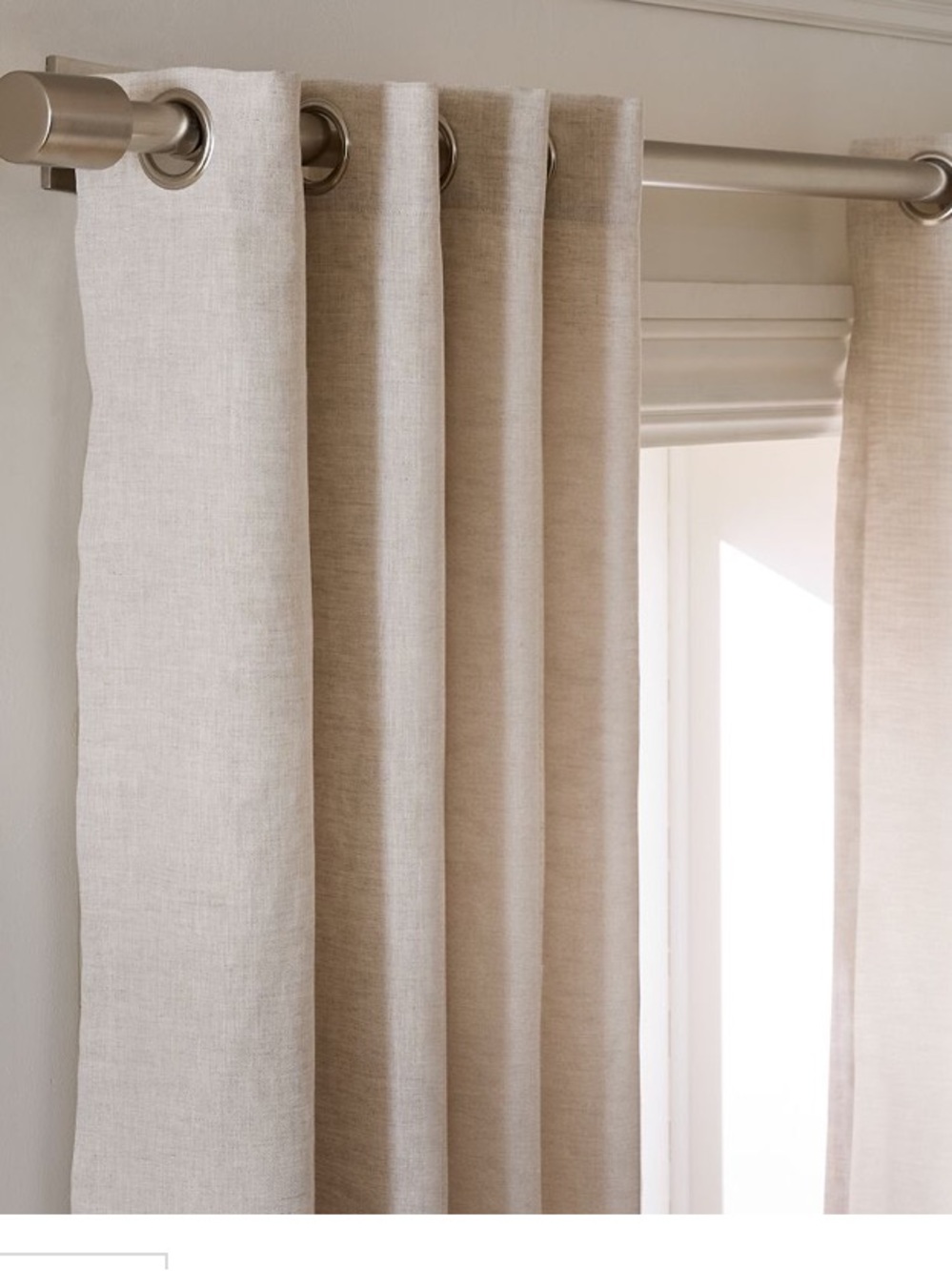 West Elm curtains